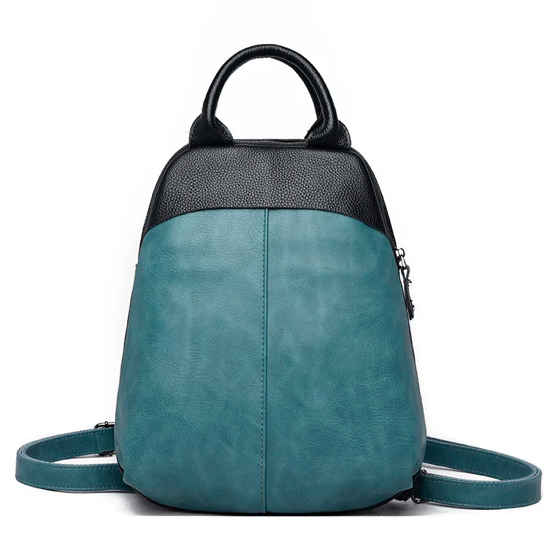 New Fashion Women Backpack Casual Female Bookbag High Quality Soft Pu Leather Women Backpack Large Capacity Backpacks Travel Bag