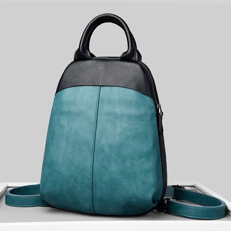 New Fashion Women Backpack Casual Female Bookbag High Quality Soft Pu Leather Women Backpack Large Capacity Backpacks Travel Bag