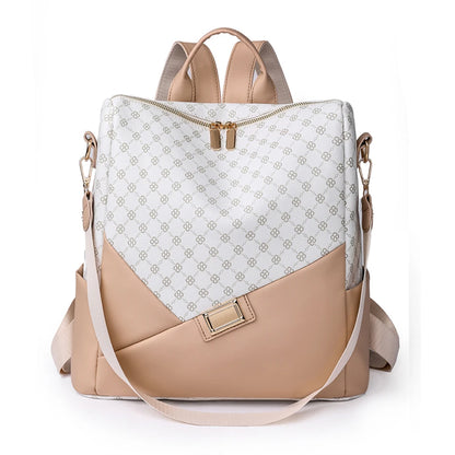 New Fashion Women Backpack Designer Soft Leather Travel Rucksack Casual Shoulder Bags High Quality School Bag for Teenager Girls