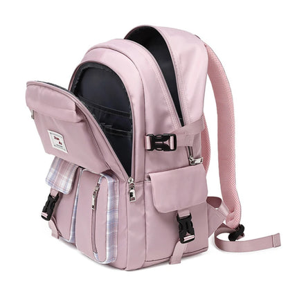 New Fashion Women Backpack Large Capacity 15.6 Inch Laptop Backpack Waterproof School Bagpack High Quality