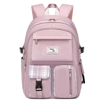 New Fashion Women Backpack Large Capacity 15.6 Inch Laptop Backpack Waterproof School Bagpack High Quality