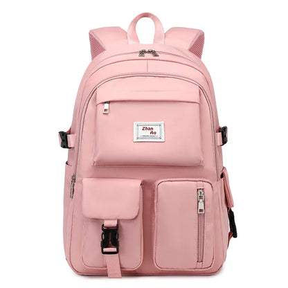 New Fashion Women Backpack Large Capacity 15.6 Inch Laptop Backpack Waterproof School Bagpack High Quality