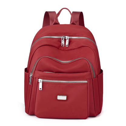 New Fashion Women Nylon Backpacks Vintage High Capacity School Bags for Teenage Girl 2023 Designer Casual Travel Book Bags Sac