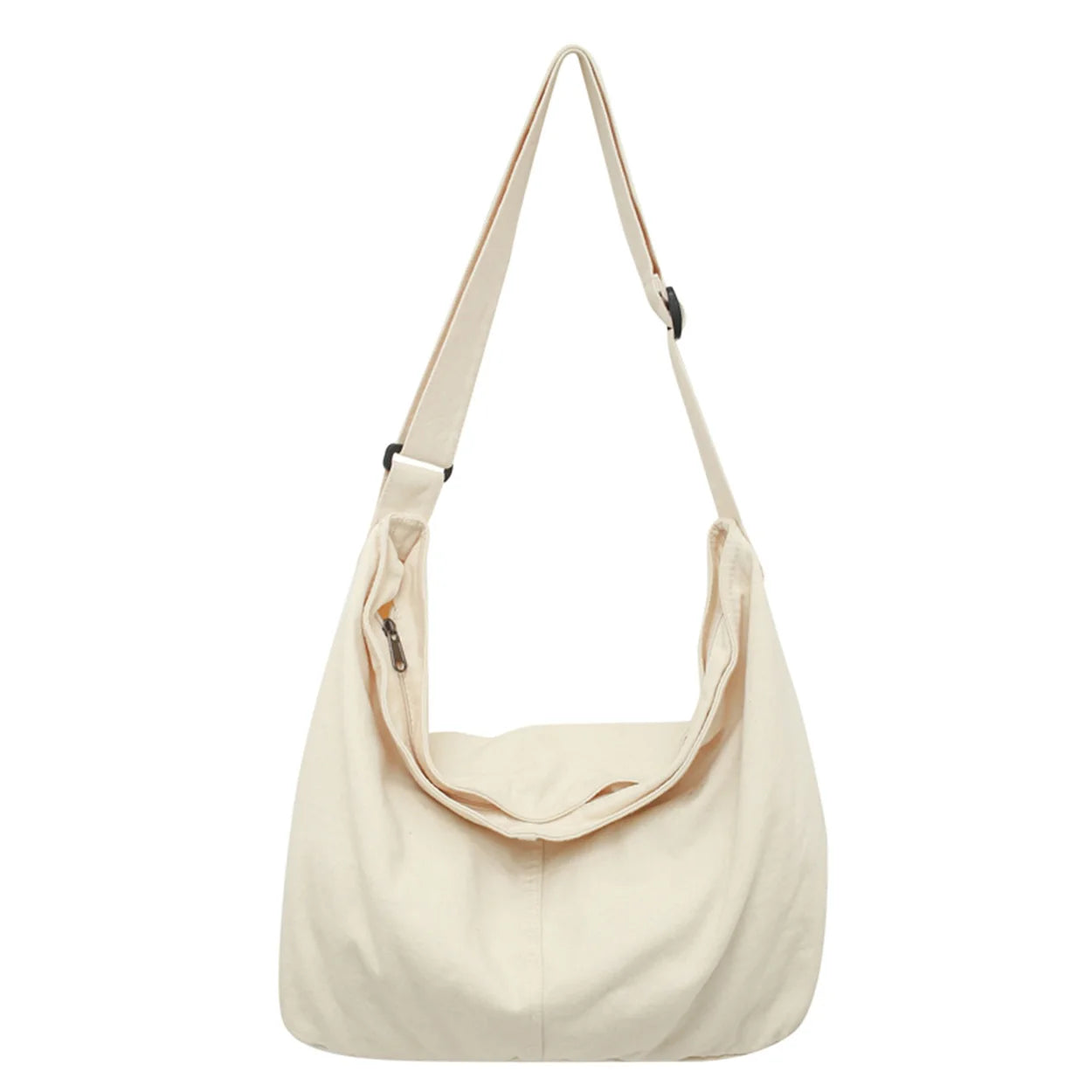 New Fashion Women Shoulder Bag Canvas Large Capacity Retro Female Casual Crossbody Bags Lady High Grade Travel Solid Color Daily