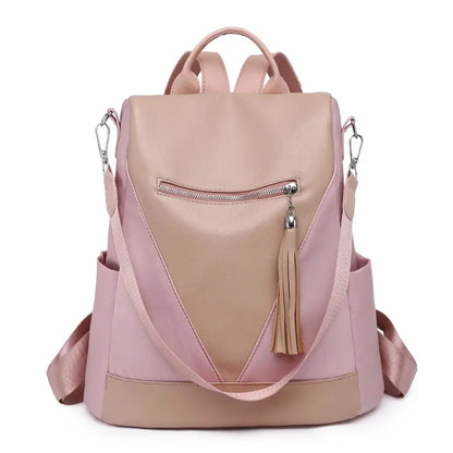 New Fashion Women's Backpack Large Capacity Student School For Girls Anti-theft Feminina Travel Shoulder Bag