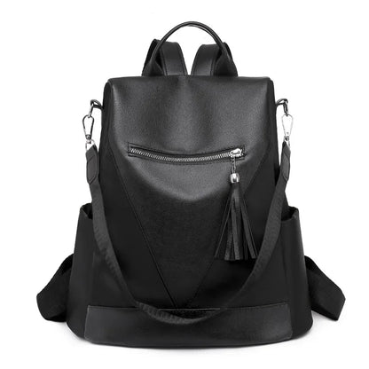 New Fashion Women's Backpack Large Capacity Student School For Girls Anti-theft Feminina Travel Shoulder Bag