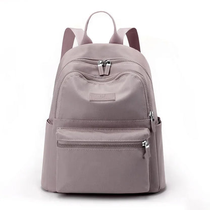 New Fashion Women's Nylon Outdoor Casual Travel Backpack Portable Student School Bag For Girls