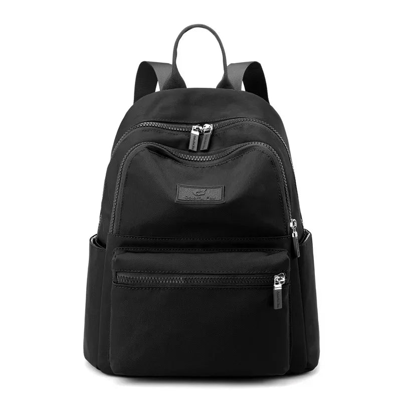 New Fashion Women's Nylon Outdoor Casual Travel Backpack Portable Student School Bag For Girls