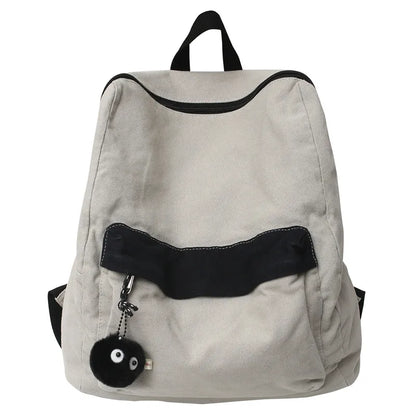 New Female Canvas Vintage College Backpack Cool Fashion Women Laptop School Bag Girl Travel Book Backpack Lady Kawaii Fabric Bag