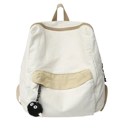 New Female Canvas Vintage College Backpack Cool Fashion Women Laptop School Bag Girl Travel Book Backpack Lady Kawaii Fabric Bag