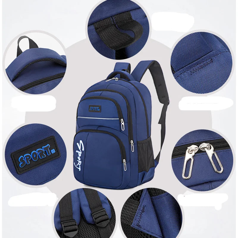 New Female Fashion Lady High Capacity Girls School Bags And Boy or Girl 14L Travel Book Bag