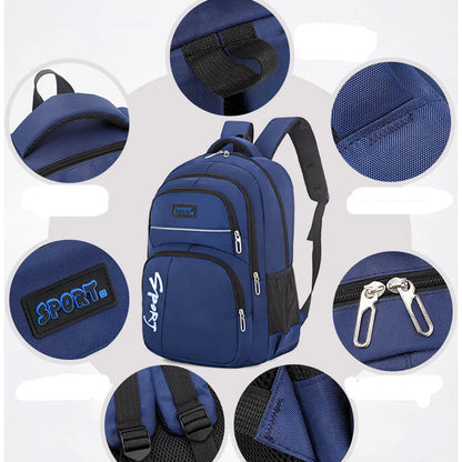 New Female Fashion Lady High Capacity Girls School Bags And Boy or Girl 14L Travel Book Bag