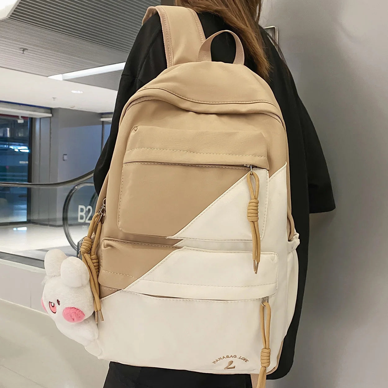 New Female Male Waterproof Travel Book Bag Cool Women Men Nylon Laptop College Backpack Fashion Girl Kawaii School Backpack Lady