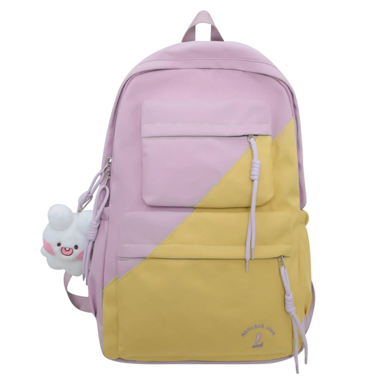 New Female Male Waterproof Travel Book Bag Cool Women Men Nylon Laptop College Backpack Fashion Girl Kawaii School Backpack Lady