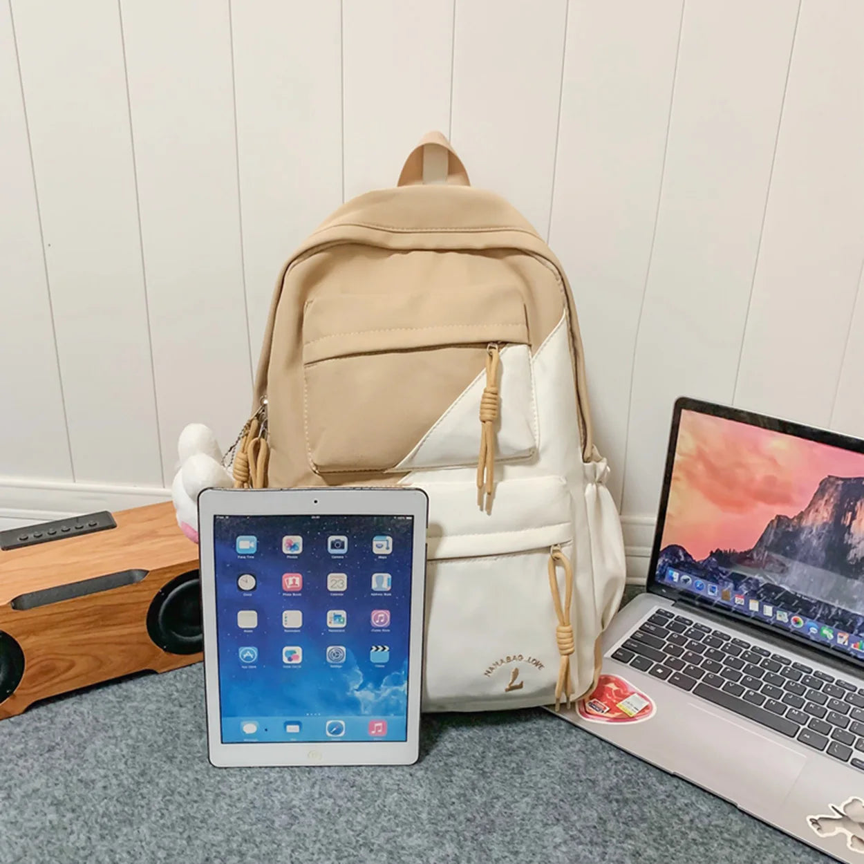 New Female Male Waterproof Travel Book Bag Cool Women Men Nylon Laptop College Backpack Fashion Girl Kawaii School Backpack Lady