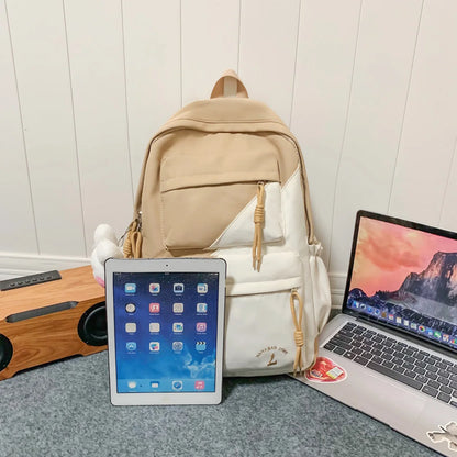 New Female Male Waterproof Travel Book Bag Cool Women Men Nylon Laptop College Backpack Fashion Girl Kawaii School Backpack Lady