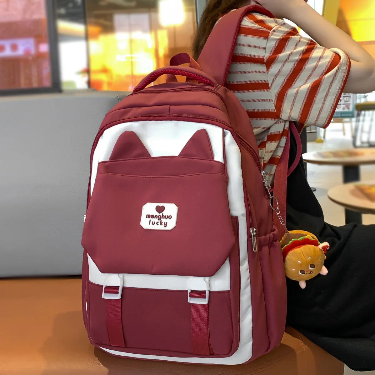 New Female Travel High Capacity College Backpack