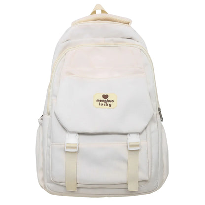 New Female Travel High Capacity College Backpack Kawaii Women Laptop Ladies Cute Book School Bag Girl Nylon Fashion Cool Student