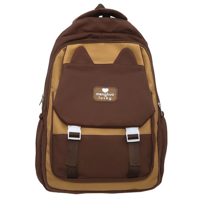 New Female Travel High Capacity College Backpack Kawaii Women Laptop Ladies Cute Book School Bag Girl Nylon Fashion Cool Student