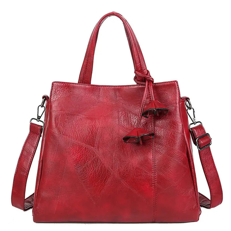 New Flower Leather Luxury Handbags Women Bags Designer Handbags High Quality Women Shoulder Bag Female Crossbody Messenger Bags