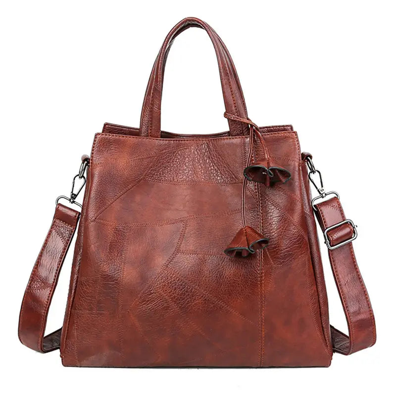 New Flower Leather Luxury Handbags Women Bags Designer Handbags High Quality Women Shoulder Bag Female Crossbody Messenger Bags