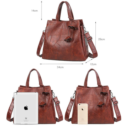 New Flower Leather Luxury Handbags Women Bags Designer Handbags High Quality Women Shoulder Bag Female Crossbody Messenger Bags