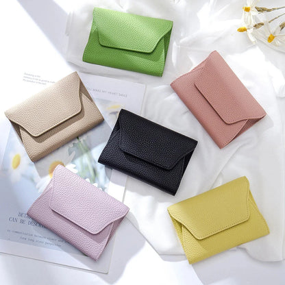 New Genuine Leather Fashion Ultrathin Zero Wallet Cowhide Simple Creative Card Coin Mini Storage Bag