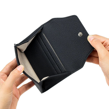 New Genuine Leather Fashion Ultrathin Zero Wallet Cowhide Simple Creative Card Coin Mini Storage Bag