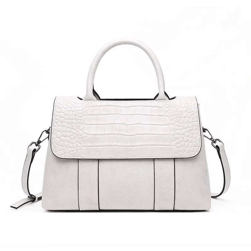 New Genuine Leather Handbag For Women Retro Cowhide Tote Casual Lady Shoulder Messenger Luxury Crossbody Bag