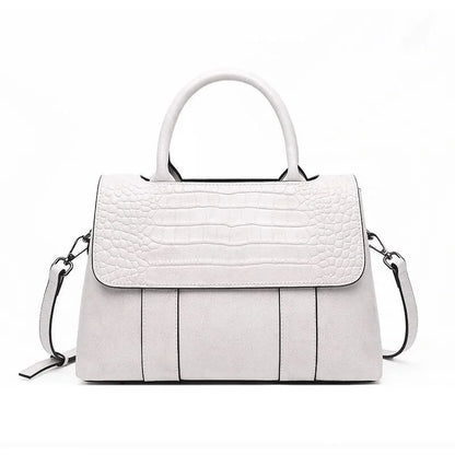 New Genuine Leather Handbag For Women Retro Cowhide Tote Casual Lady Shoulder Messenger Luxury Crossbody Bag