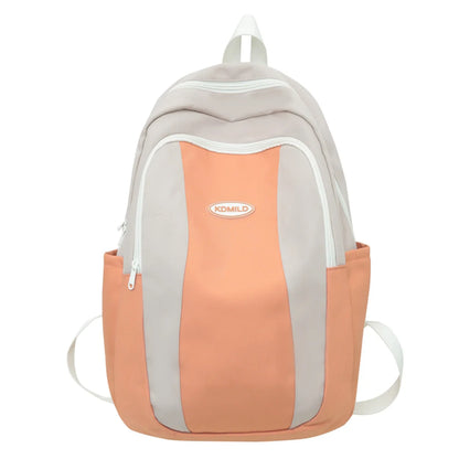 New Girl Laptop School Bag Cool Women Student Book Bag Lady Cute Fashion Nylon College Backpacks Female Travel Trendy University