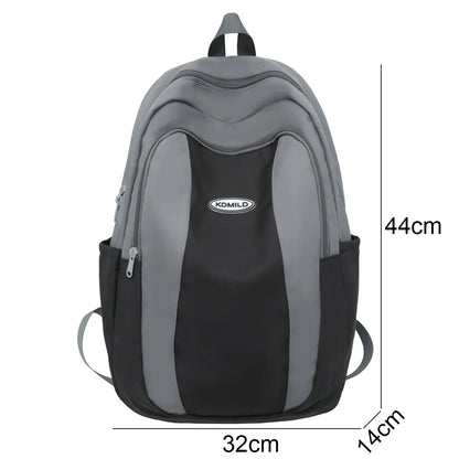 New Girl Laptop School Bag Cool Women Student Book Bag Lady Cute Fashion Nylon College Backpacks Female Travel Trendy University