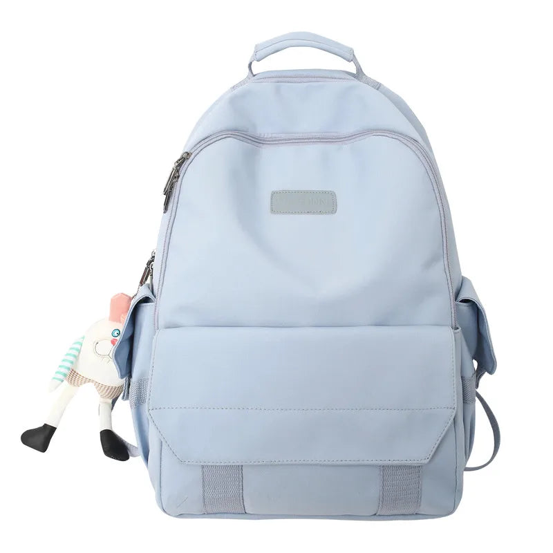 New Girl Travel Nylon Student Bag Lady Kawaii Trendy Laptop Backpack Book Female Fashion College Backpack Women Cute School Bags