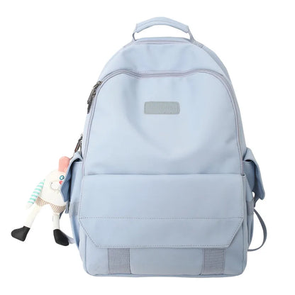 New Girl Travel Nylon Student Bag Lady Kawaii Trendy Laptop Backpack Book Female Fashion College Backpack Women Cute School Bags