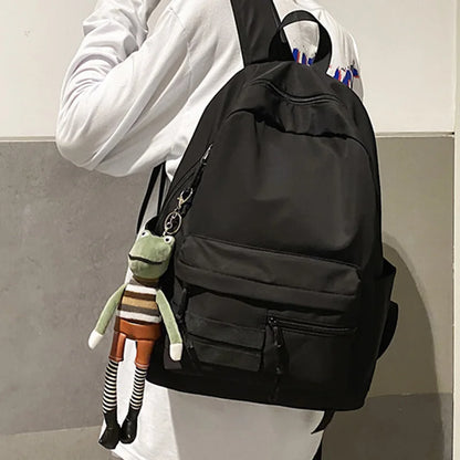 New Girl Travel School Bag Trendy Lady Kawaii Student Backpack Cool Female Nylon College Rucksack Fashion Women Laptop Book Bag