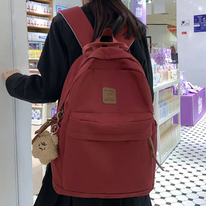 New Girl Travel Waterproof Book Laptop Student Backpack Trendy Lady Kawaii College Backpack Women School Bag Fashion Female Cool