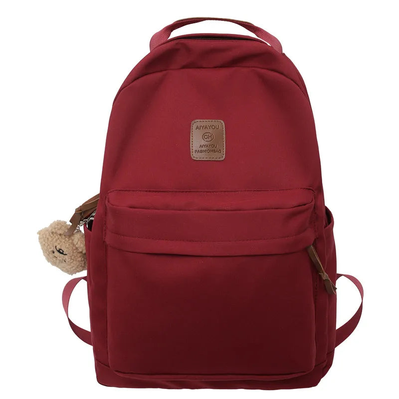 New Girl Travel Waterproof Book Laptop Student Backpack Trendy Lady Kawaii College Backpack Women School Bag Fashion Female Cool