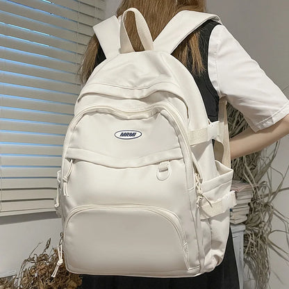 New Girl Waterproof Pink Travel Book Laptop Female Student Backpack Trendy Lady Kawaii College Backpack Women School Bag Fashion