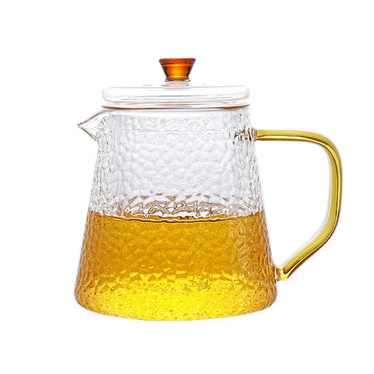 New Heat Resistant Glass Teapot Glass Borosilicate Tea mug Gas Stove Flower Puer Kettle Chinese Kung Fu Tea Set With Filter