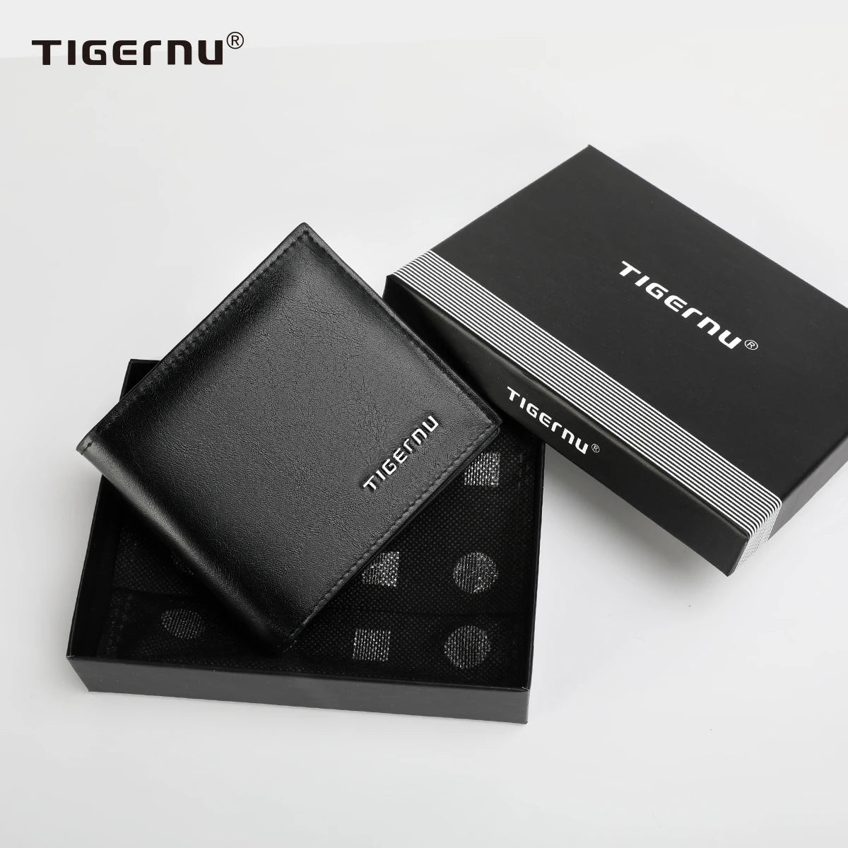 New High Quality Wallets Men's Gift Thin Money Purse Male Business Card Holder For Men Fashion Leather Wallet Short Purse Card