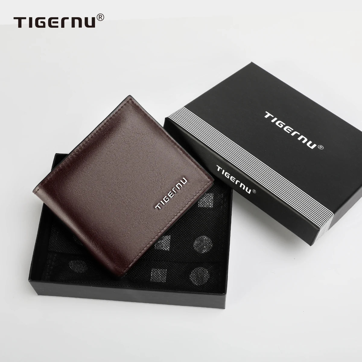 New High Quality Wallets Men's Gift Thin Money Purse Male Business Card Holder For Men Fashion Leather Wallet Short Purse Card