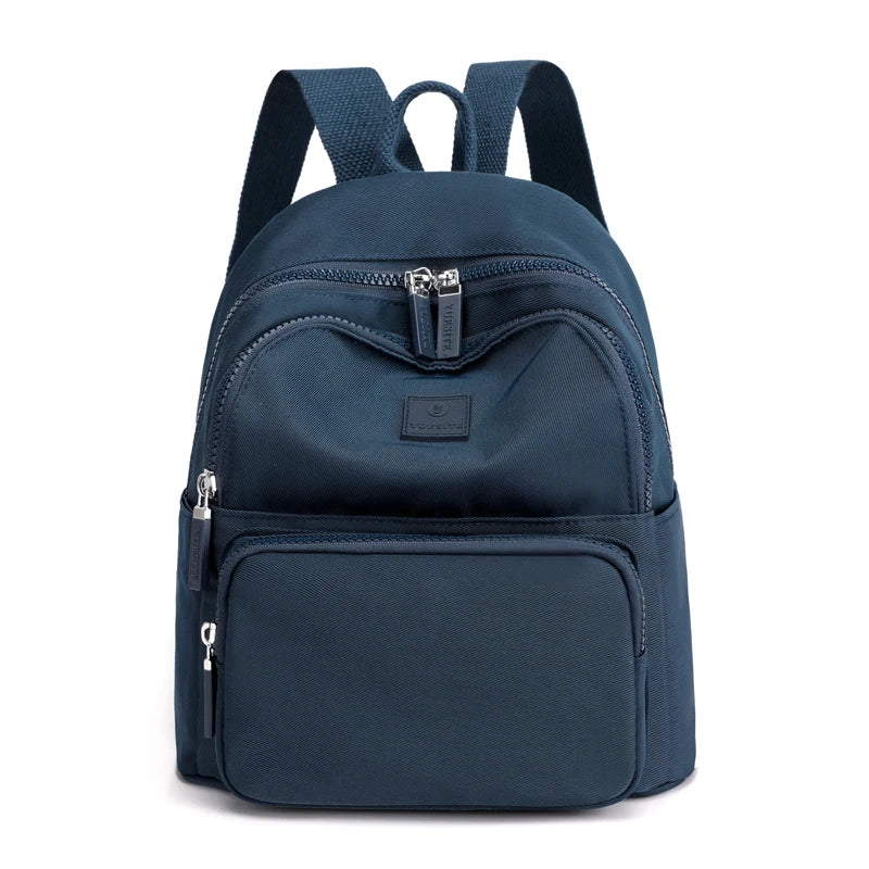 New High-Quality Waterproof Nylon Fabric Women's Backpack Fashion Mini Shopping Backpack Small Bag Ladies Shoulder Bag