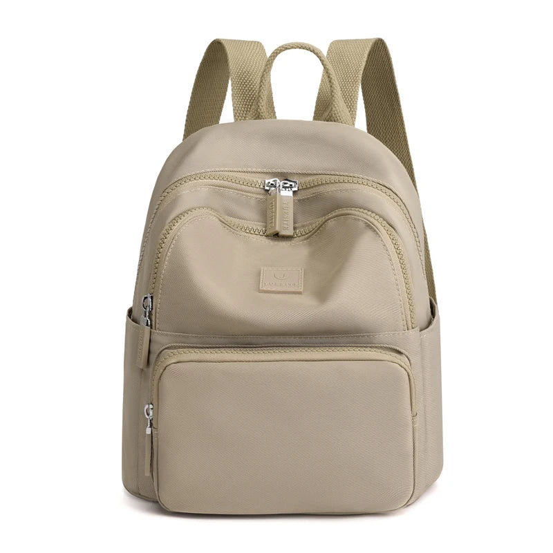 New High-Quality Waterproof Nylon Fabric Women's Backpack Fashion Mini Shopping Backpack Small Bag Ladies Shoulder Bag