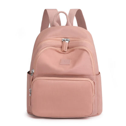 New High-Quality Waterproof Nylon Fabric Women's Backpack Fashion Mini Shopping Backpack Small Bag Ladies Shoulder Bag