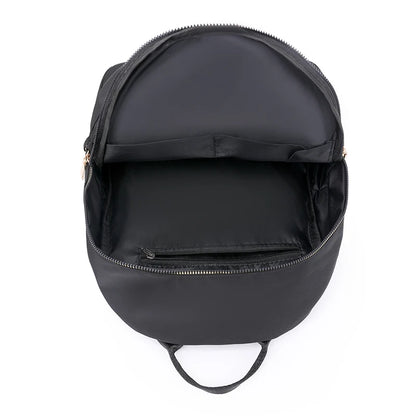 New High-capacity Casual Backpack Women Black Waterproof Nylon School Bags for Girls Multifunctional Fashion Travel Tote Packbag