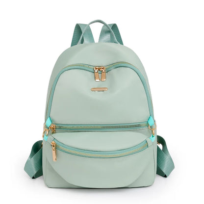 New High-capacity Casual Backpack Women Black Waterproof Nylon School Bags for Girls Multifunctional Fashion Travel Tote Packbag