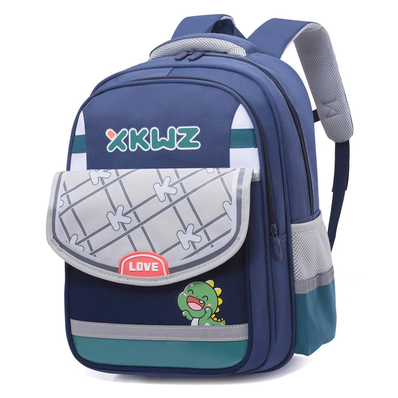 New High-capacity Children's Backpack, Lightweight Spine Protection Backpack For Boys 4/5/6th Grade Female Elem