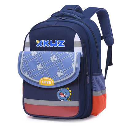 New High-capacity Children's Backpack, Lightweight Spine Protection Backpack For Boys 4/5/6th Grade Female Elem