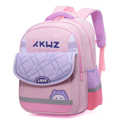 New High-capacity Children's Backpack, Lightweight Spine Protection Backpack For Boys 4/5/6th Grade Female Elem