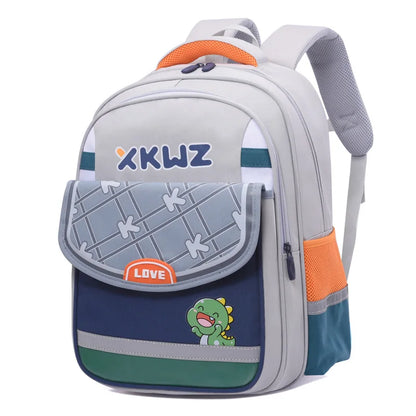 New High-capacity Children's Backpack, Lightweight Spine Protection Backpack For Boys 4/5/6th Grade Female Elem